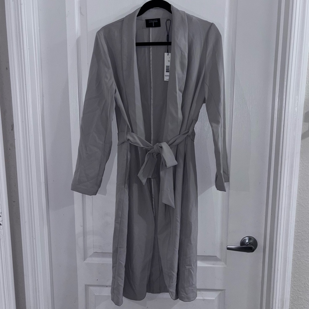 Tahari Light Gray Women's Robe